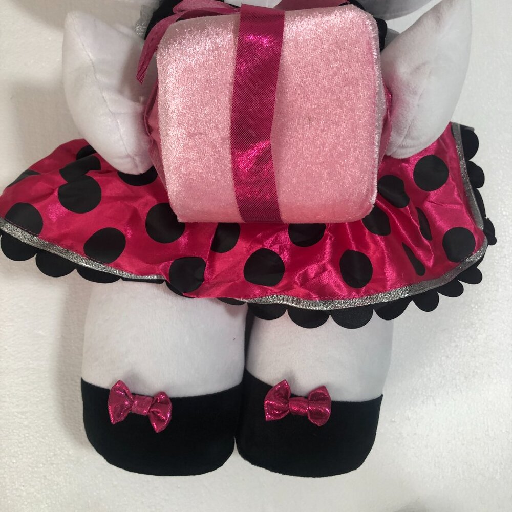Hello Kitty Huge Plush 24" Tall Birthday Greeter Polka Dot Dress Collector NWT - Picture 4 of 8